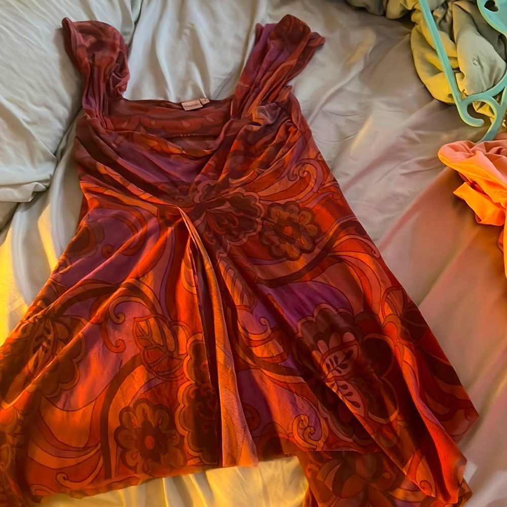 Cute tank style top flows light and comfy!